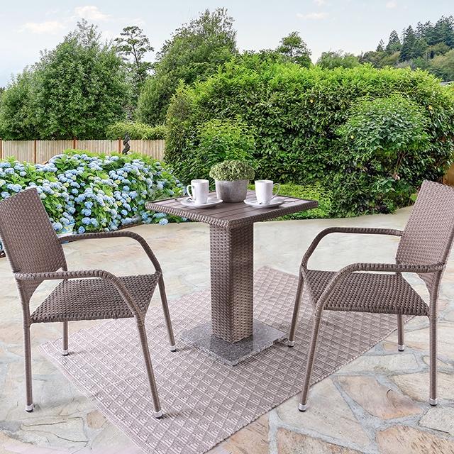 Aminta 3 & 5 Piece Patio Bistro Set - U&U Home Budget Furniture (Carteret, NJ)
