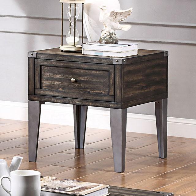 PIEDMONT End Table - U&U Home Budget Furniture (Carteret, NJ)