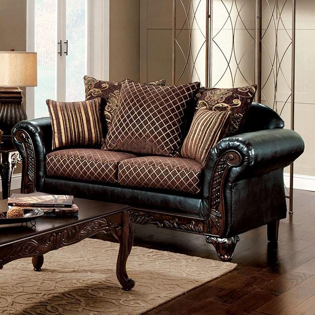 SAN ROQUE Loveseat - U&U Home Budget Furniture (Carteret, NJ)