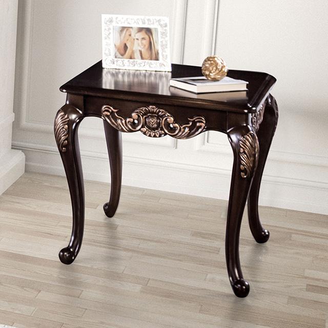 Palencia End Table - U&U Home Budget Furniture (Carteret, NJ)