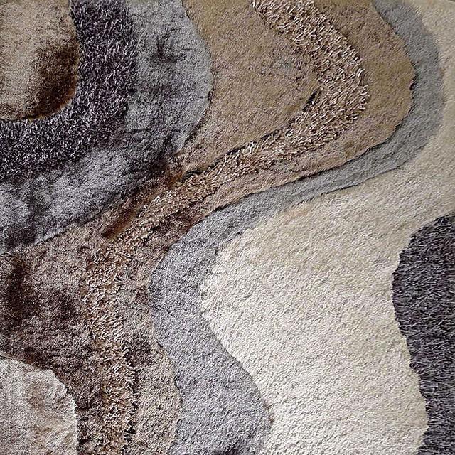 Vancouver Earth 5' X 7' Area Rug - U&U Home Budget Furniture (Carteret, NJ)