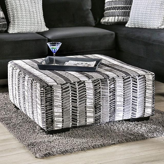 MODBURY Ottoman - U&U Home Budget Furniture (Carteret, NJ)