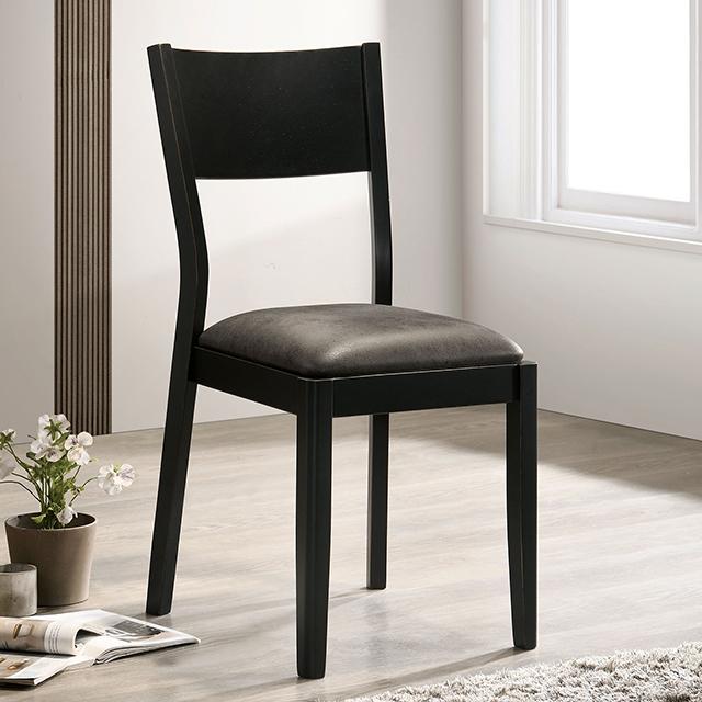 OBERWIL Side Chair (2/CTN) - U&U Home Budget Furniture (Carteret, NJ)