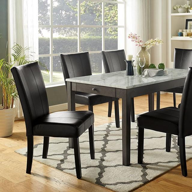 Abia Dining Table - U&U Home Budget Furniture (Carteret, NJ)