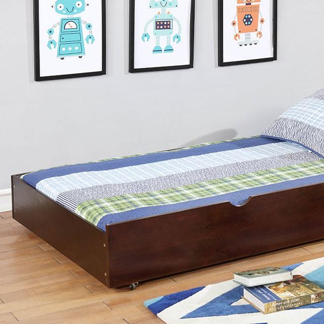 Grano Trundle Espresso - U&U Home Budget Furniture (Carteret, NJ)