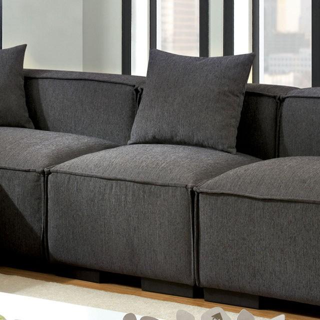 Armless Chair Langdon - U&U Home Budget Furniture (Carteret, NJ)