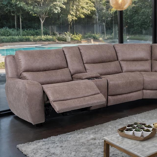 Demetrius Power Sectional - U&U Home Budget Furniture (Carteret, NJ)