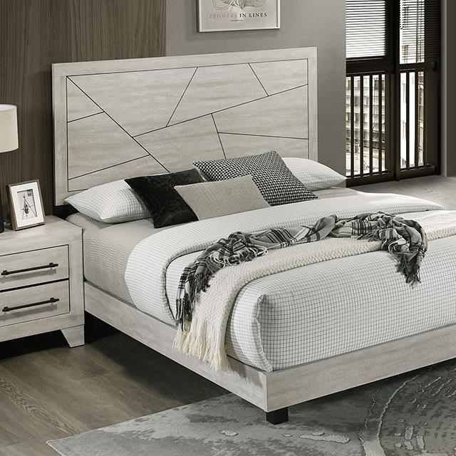 Dubuque Queen Bedroom Set - U&U Home Budget Furniture (Carteret, NJ)