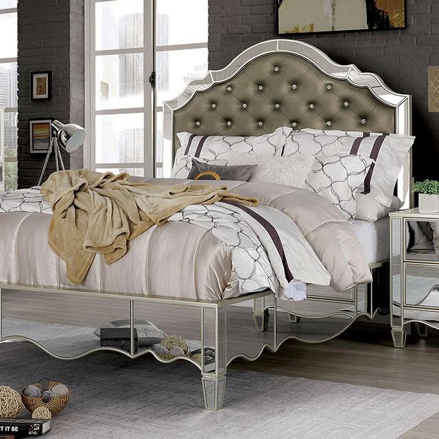 ELIORA Cal.King, E.King, & Queen Bed - U&U Home Budget Furniture (Carteret, NJ)