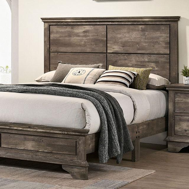FORTWORTH Cal.King & E.King Bed - U&U Home Budget Furniture (Carteret, NJ)