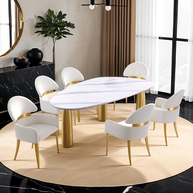 Northam 5 Pc Dining Table Set - U&U Home Budget Furniture (Carteret, NJ)