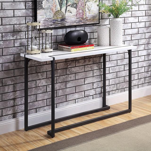 IZAR Sofa Table - U&U Home Budget Furniture (Carteret, NJ)