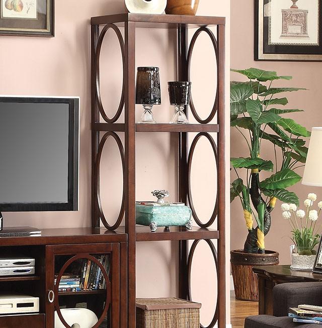 Melville Cherry Pier Cabinet - U&U Home Budget Furniture (Carteret, NJ)