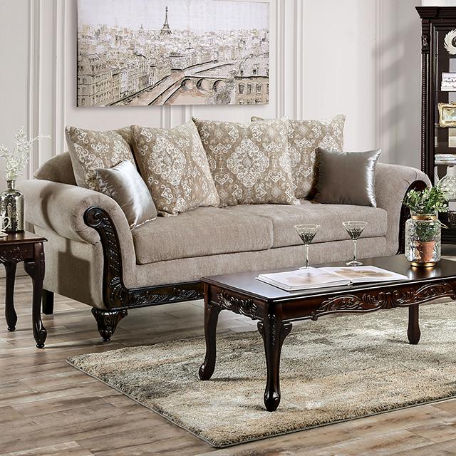 PANOZZO Sofa - U&U Home Budget Furniture (Carteret, NJ)