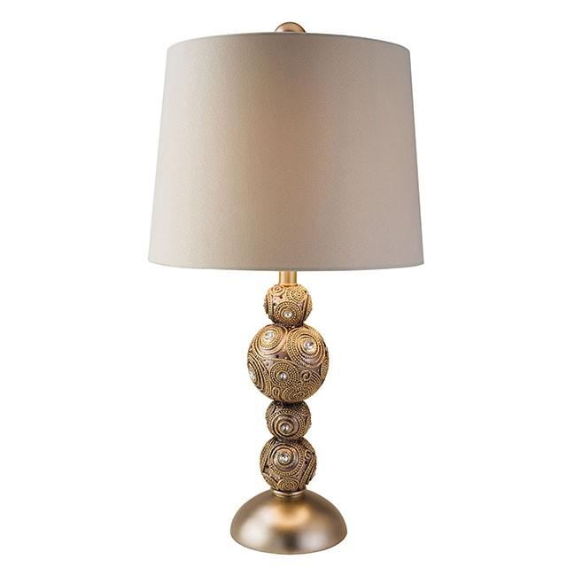Sage Gold 18.5"H Table Lamp - U&U Home Budget Furniture (Carteret, NJ)