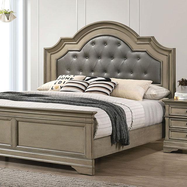 LASTHENIA Cal.King, E.King, Queen Bed - U&U Home Budget Furniture (Carteret, NJ)