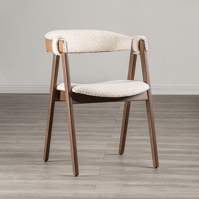 Ebikon Side Chair (2 CTN) Brown - U&U Home Budget Furniture (Carteret, NJ)
