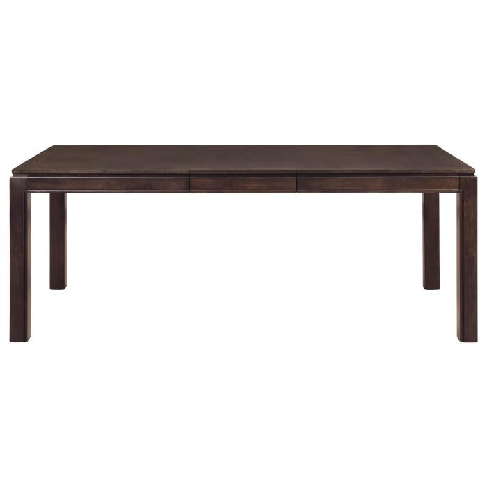 Kavanaugh Dining Table in Dark Brown 5409-78 - U&U Home Budget Furniture (Carteret, NJ)