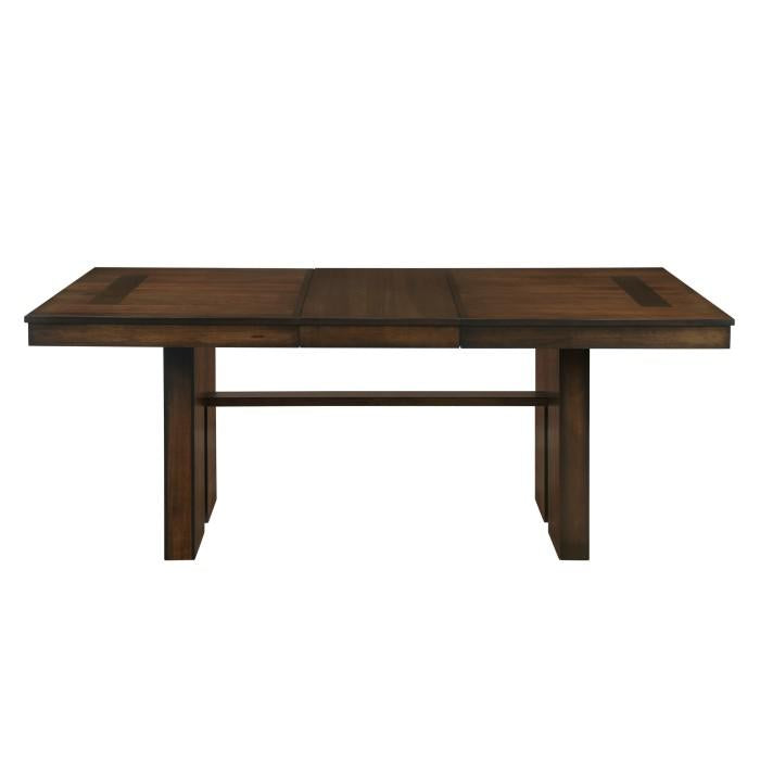 Sedley Dining Table in Walnut 5415RF-78* - U&U Home Budget Furniture (Carteret, NJ)