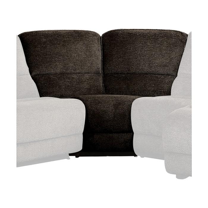 Shreveport Corner Seat in Brown 8238-CR - U&U Home Budget Furniture (Carteret, NJ)