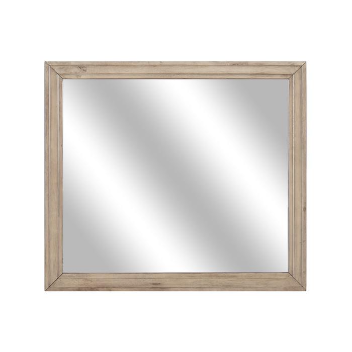 Lonan Mirror in Natural 1955-6 - U&U Home Budget Furniture (Carteret, NJ)