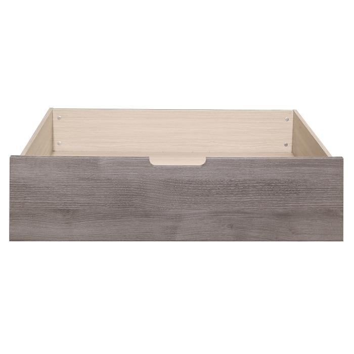 Woodrow Twin/Full Toy Box (1 Set) in Gray 2042NB-TFT - U&U Home Budget Furniture (Carteret, NJ)