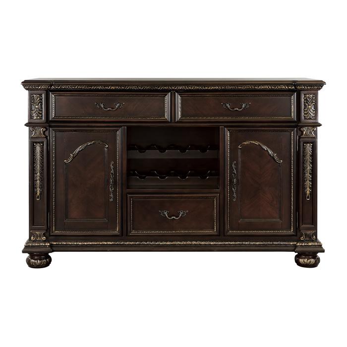Catalonia Server in Cherry 1824-40 - U&U Home Budget Furniture (Carteret, NJ)