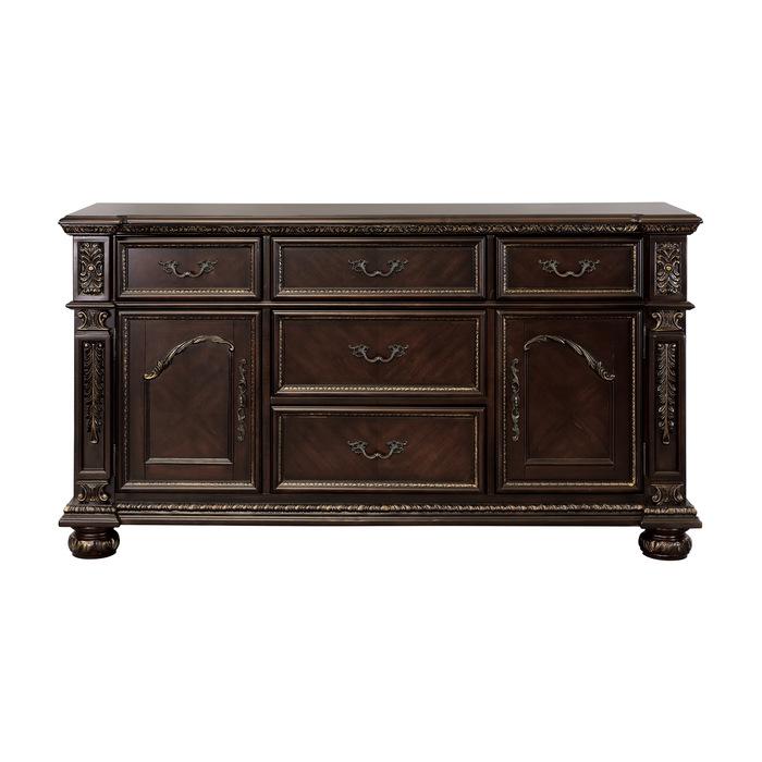 Catalonia Buffet in Cherry 1824-55 - U&U Home Budget Furniture (Carteret, NJ)
