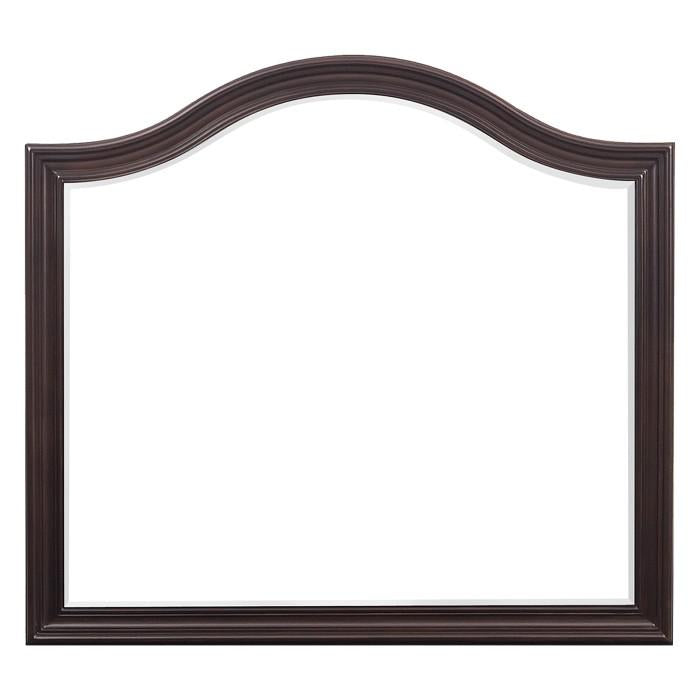 Marston Mirror in Dark Cherry 2615DC-6 - U&U Home Budget Furniture (Carteret, NJ)