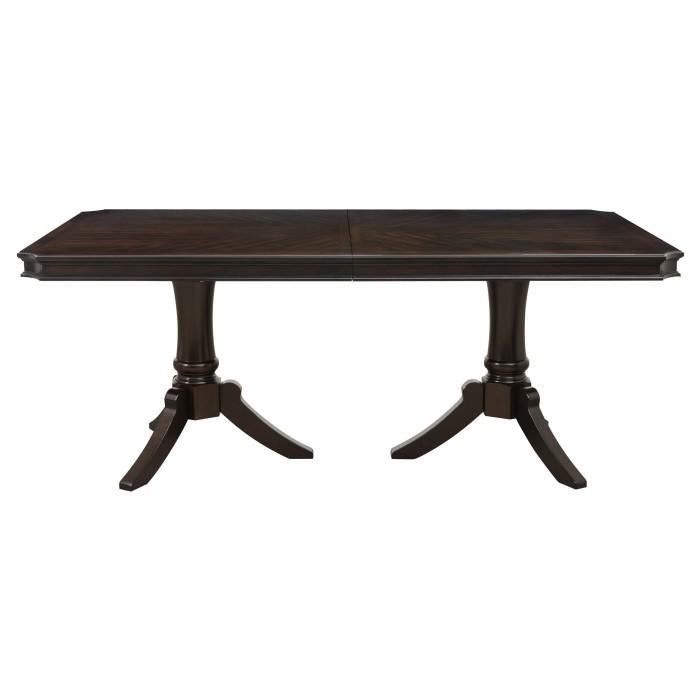 Marston Rectangular Dining Table in Dark Cherry 2615DC-96 - U&U Home Budget Furniture (Carteret, NJ)