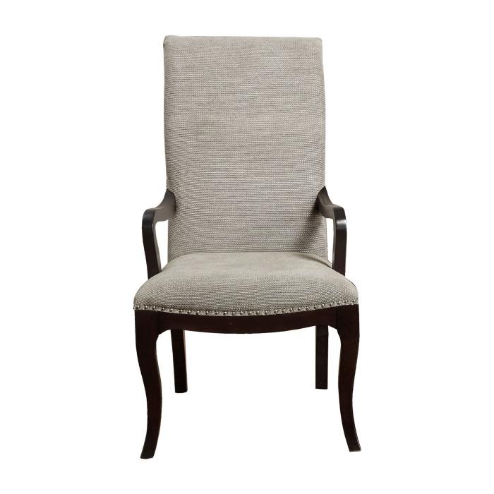 Savion Arm Chair in Espresso (Set of 2) - U&U Home Budget Furniture (Carteret, NJ)