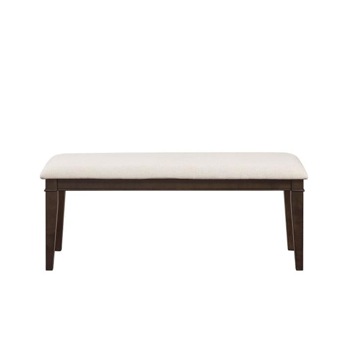 Makah Bench in Dark Brown 5496-13 - U&U Home Budget Furniture (Carteret, NJ)