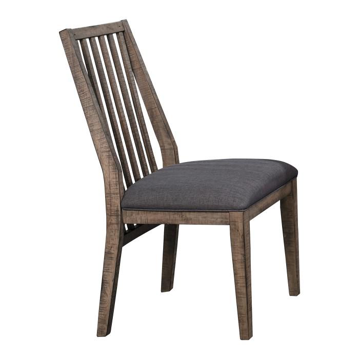 Codie Side Chair in Light Brown (Set of 2) - U&U Home Budget Furniture (Carteret, NJ)