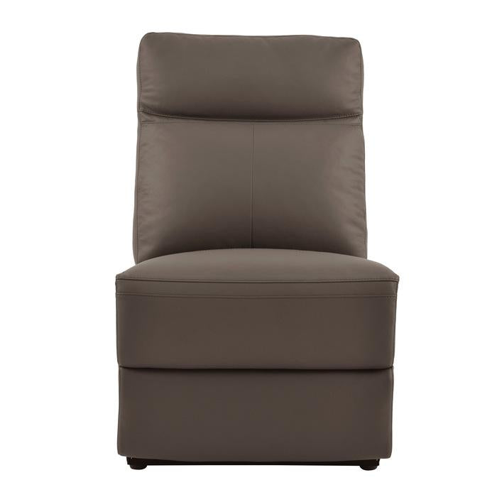 Olympia Power Armless Reclining Chair 8308-ARPW - U&U Home Budget Furniture (Carteret, NJ)