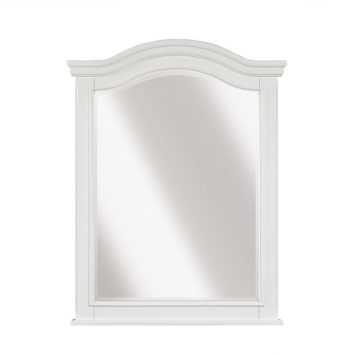 Clementine Mirror in White B1799-6 - U&U Home Budget Furniture (Carteret, NJ)