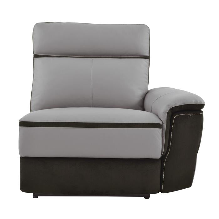Laertes Power RSF Reclining Chair in Taupe Gray 8318-RRPW - U&U Home Budget Furniture (Carteret, NJ)