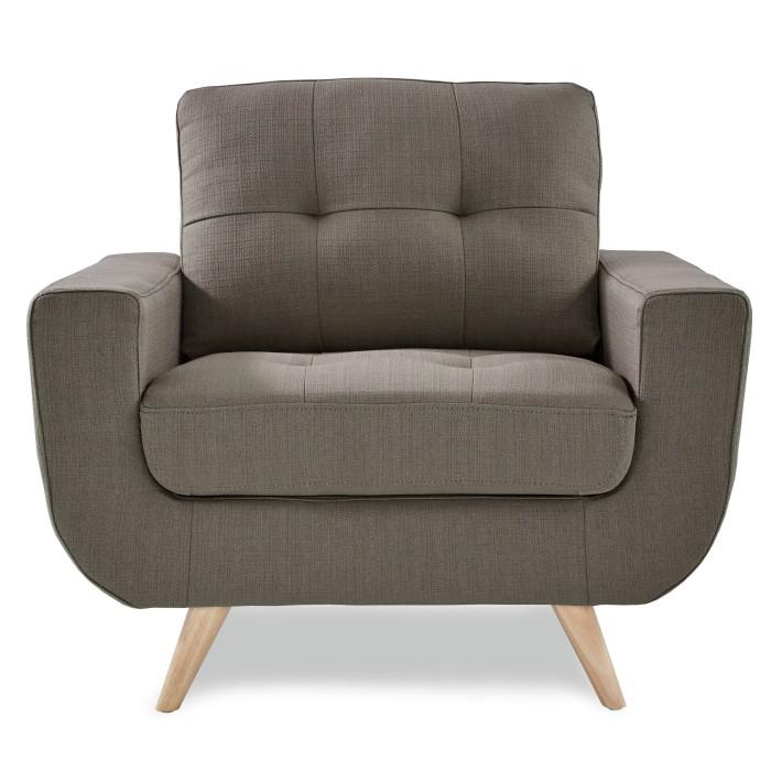 Deryn Chair in Gray 8327GY-1 - U&U Home Budget Furniture (Carteret, NJ)