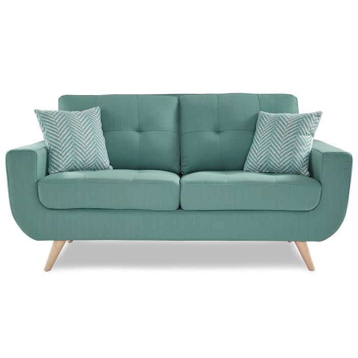 Deryn Loveseat in Teal 8327TL-2 - U&U Home Budget Furniture (Carteret, NJ)