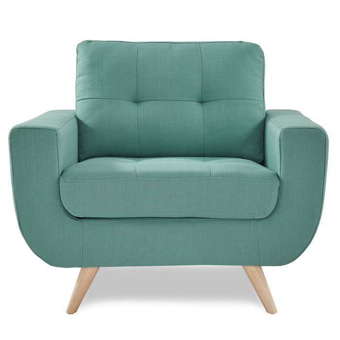 Deryn Chair in Teal 8327TL-1 - U&U Home Budget Furniture (Carteret, NJ)