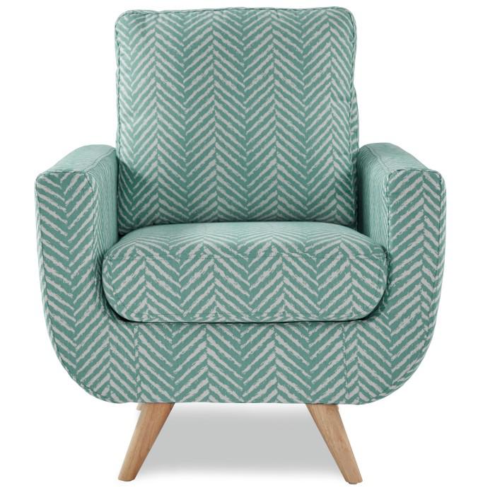 Deryn Accent Chair in Teal 8327TL-1S - U&U Home Budget Furniture (Carteret, NJ)