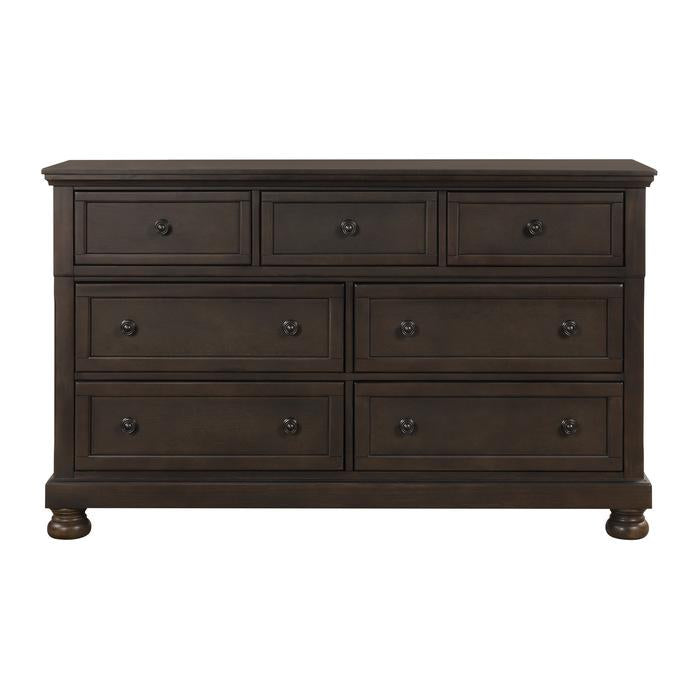 Begonia Dresser in Gray 1718GY-5 - U&U Home Budget Furniture (Carteret, NJ)