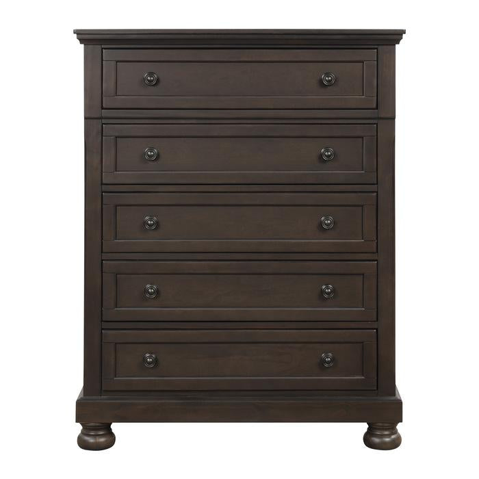 Begonia Chest in Gray 1718GY-9 - U&U Home Budget Furniture (Carteret, NJ)