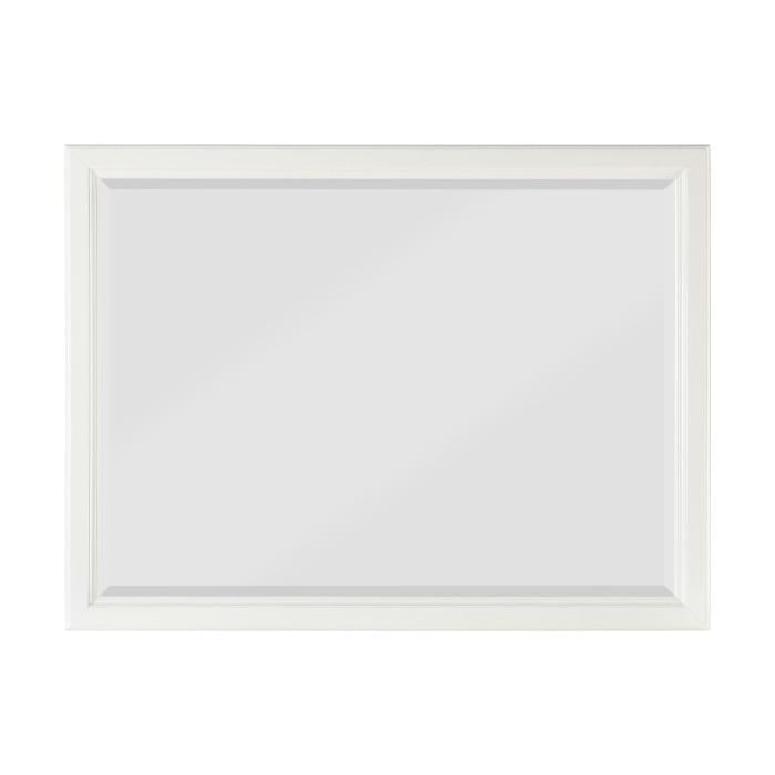Cotterill Mirror in Antique White 1730WW-6 - U&U Home Budget Furniture (Carteret, NJ)