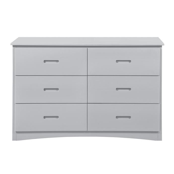 Orion 6 Drawer Dresser in Gray B2063-5 - U&U Home Budget Furniture (Carteret, NJ)
