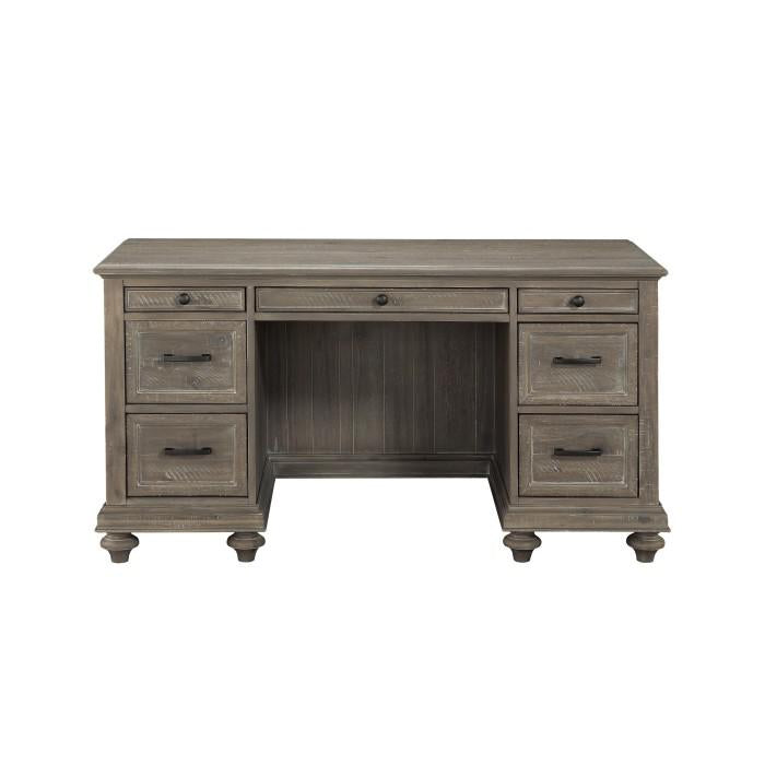 Cardano Executive Desk in Brown 1689BR-17 - U&U Home Budget Furniture (Carteret, NJ)
