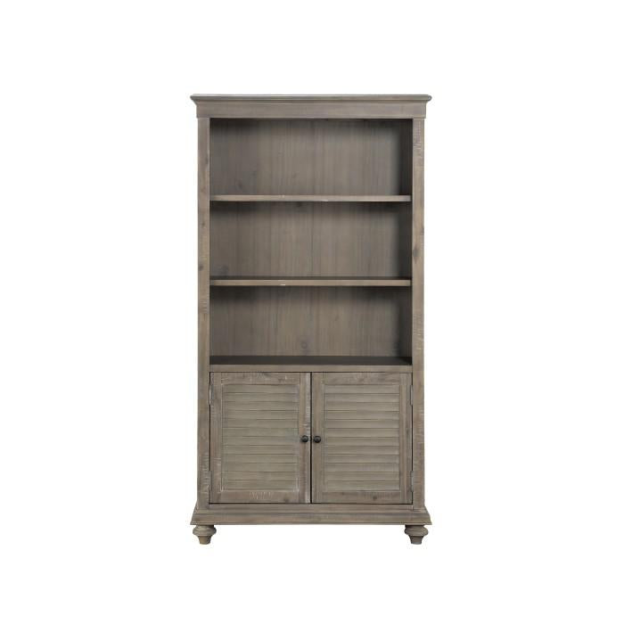 Cardano Bookcase in Brown 1689BR-18 - U&U Home Budget Furniture (Carteret, NJ)