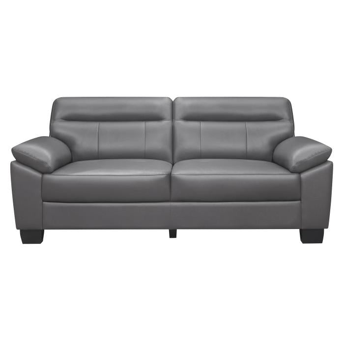 Denizen Sofa in Dark Gray 9537DGY-3 - U&U Home Budget Furniture (Carteret, NJ)