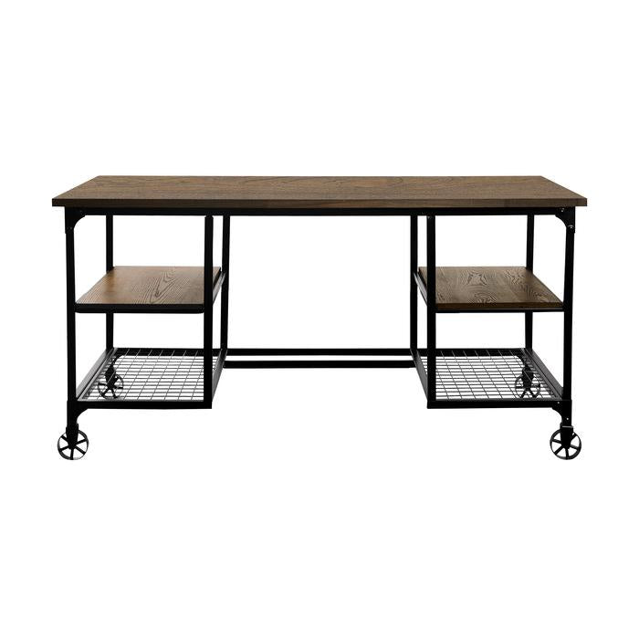 Millwood Writing Desk in Pine 5099-15 - U&U Home Budget Furniture (Carteret, NJ)