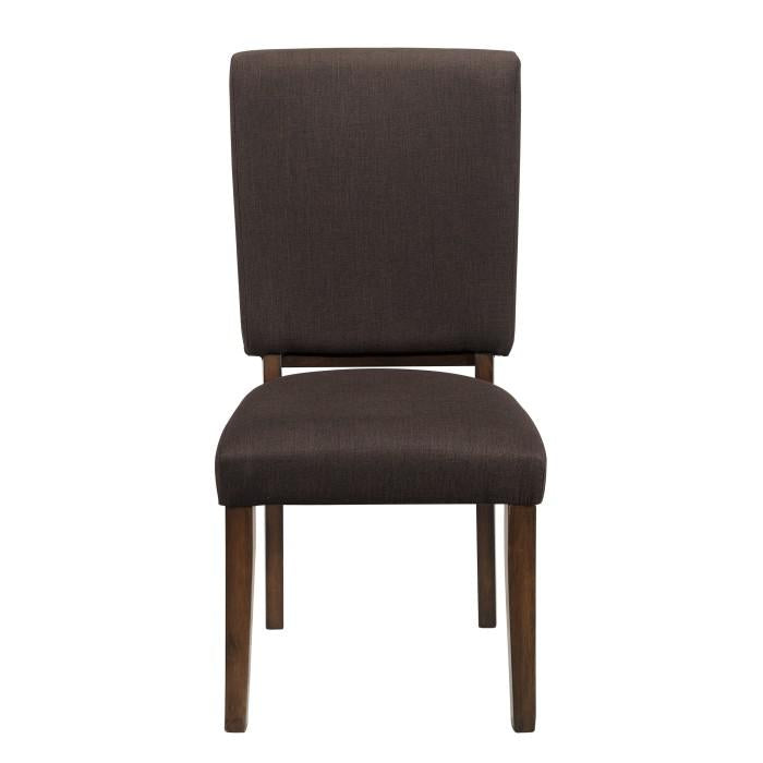 Sedley Side Chair in Walnut 5415RFS - U&U Home Budget Furniture (Carteret, NJ)