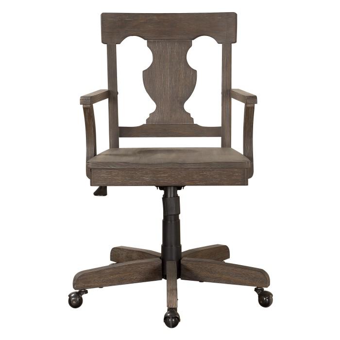 Toulon Office Chair in Wire-Brushed 5438-SW - U&U Home Budget Furniture (Carteret, NJ)